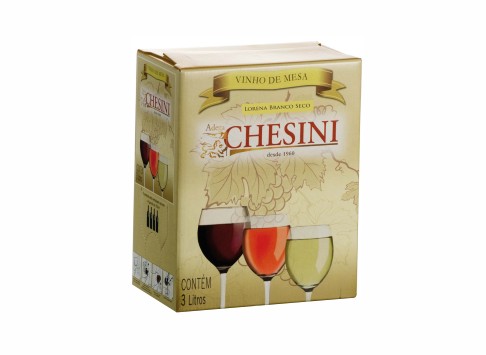 Vinho Chesini Lorena Branco Seco Bag in Box 3 l